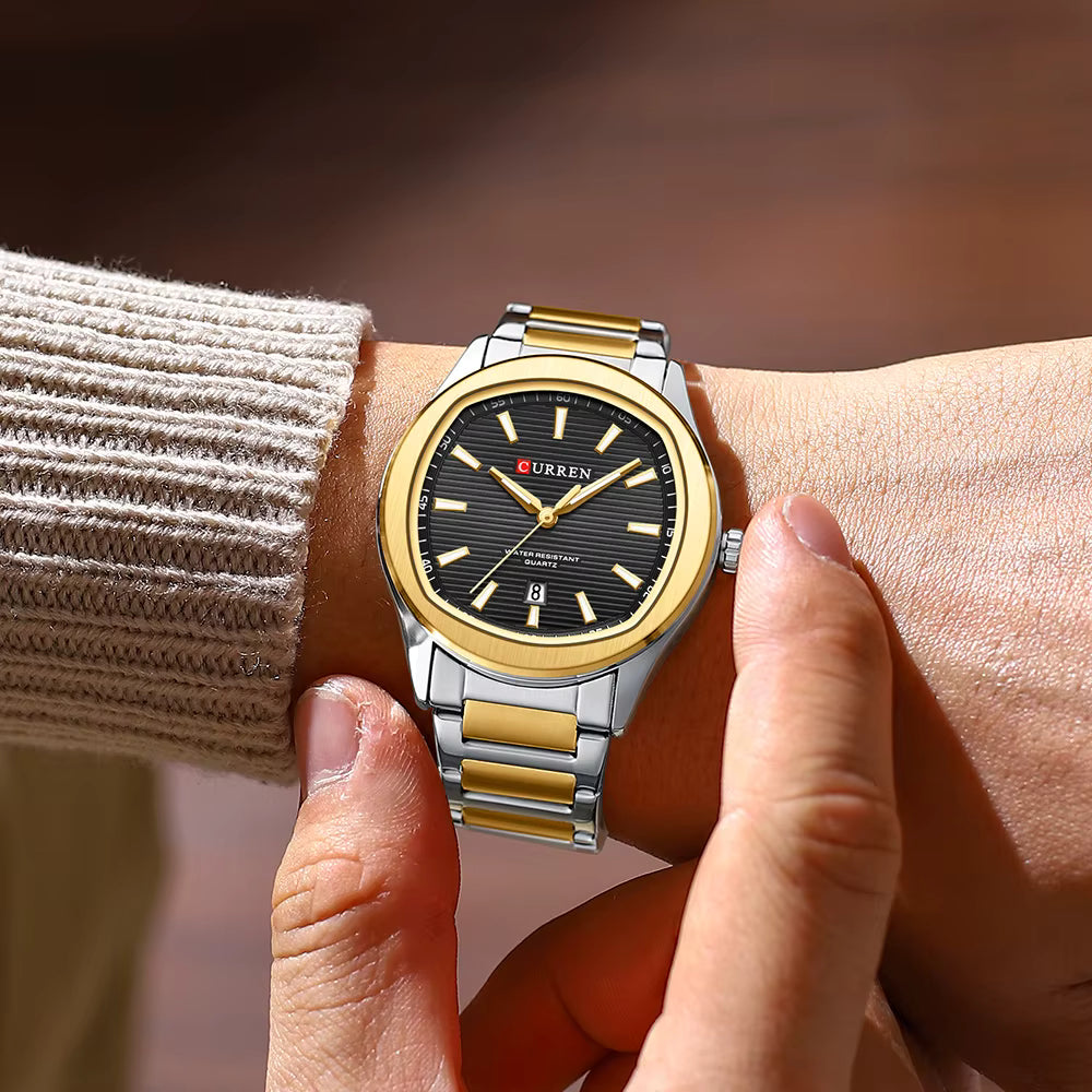 Curren Rio® orologio uomo acciaio