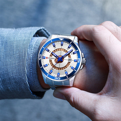 Curren Tokyo® orologio uomo acciaio