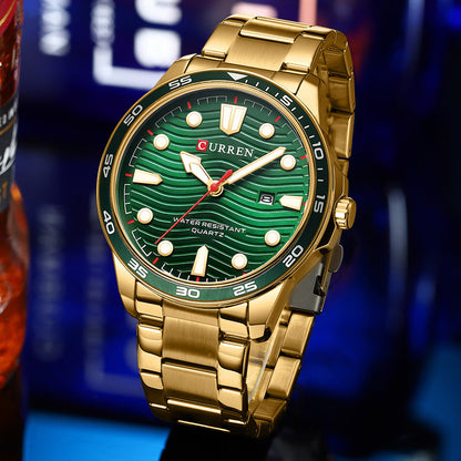 Curren Ginevra® orologio uomo acciaio