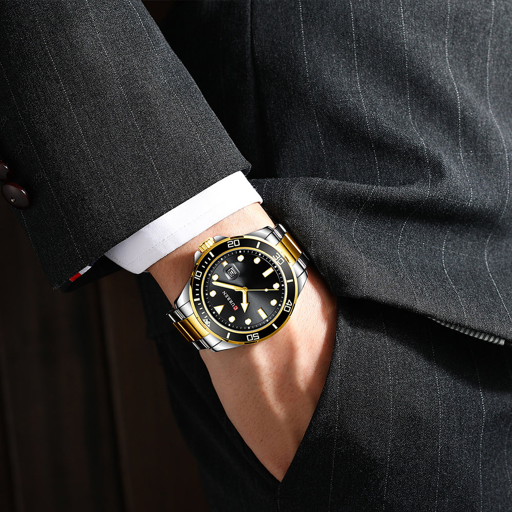 Curren Sub® orologio uomo acciaio