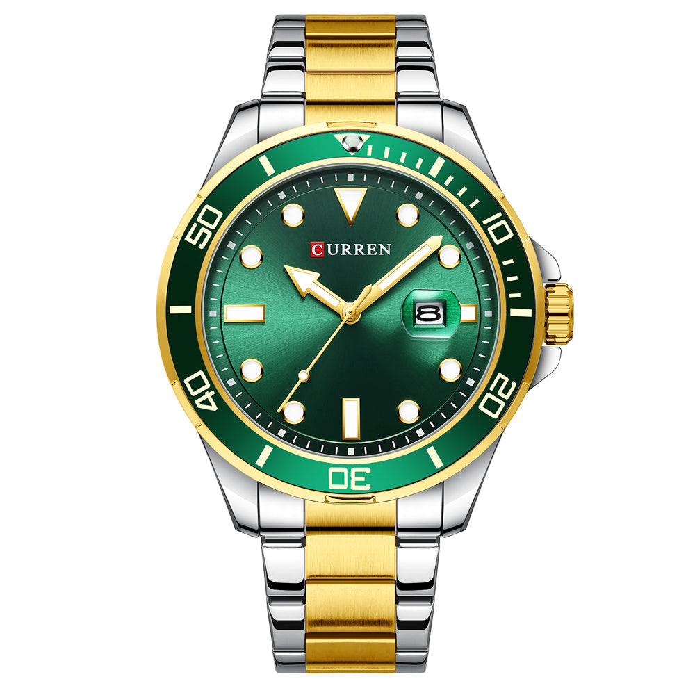Curren Sub® orologio uomo acciaio