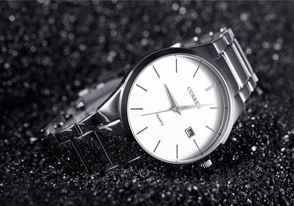 Curren Budapest® orologio uomo acciaio