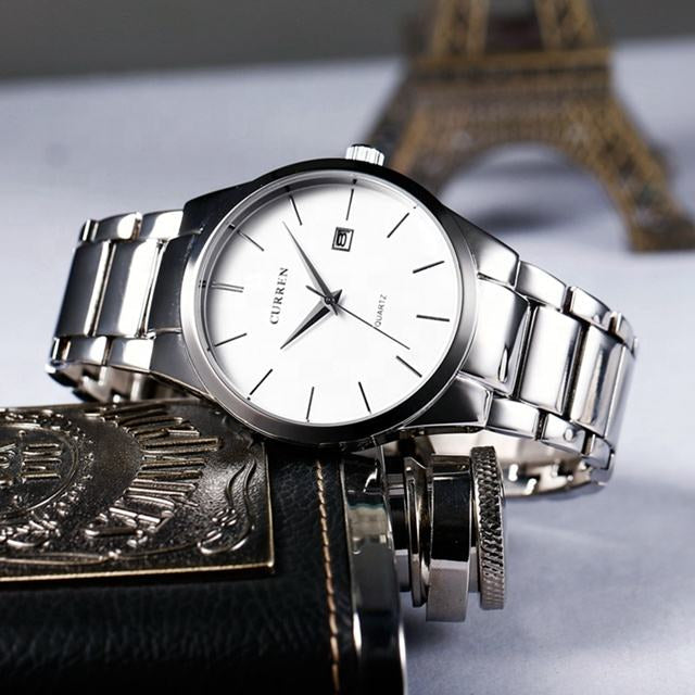 Curren Budapest® orologio uomo acciaio