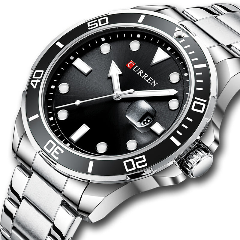 Curren Sub® orologio uomo acciaio