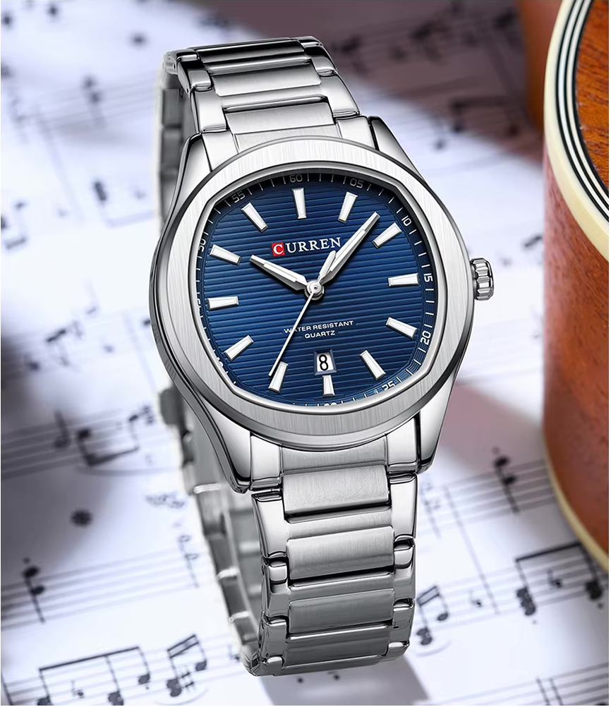 Curren Rio® orologio uomo acciaio