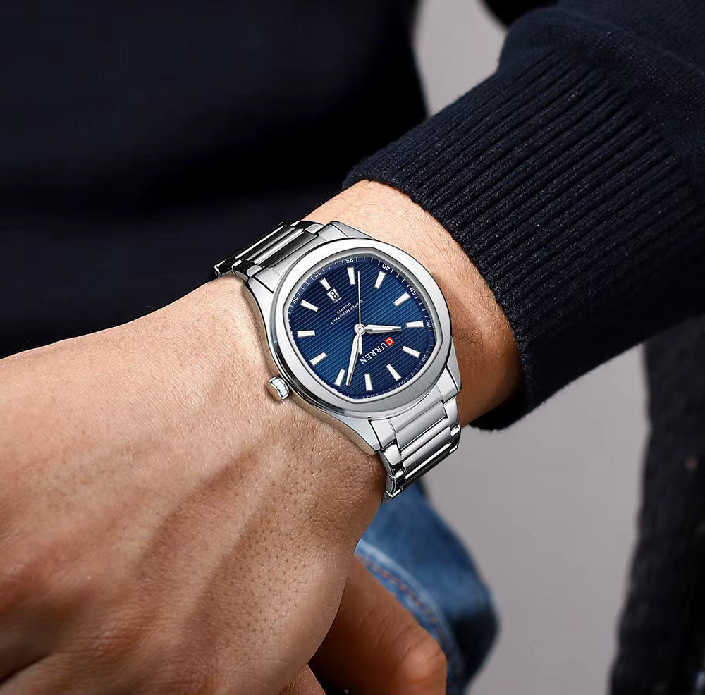 Curren Rio® orologio uomo acciaio
