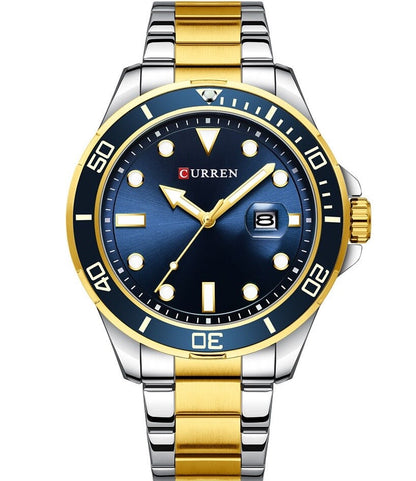 Curren Sub® orologio uomo acciaio