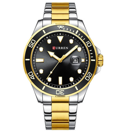 Curren Sub® orologio uomo acciaio