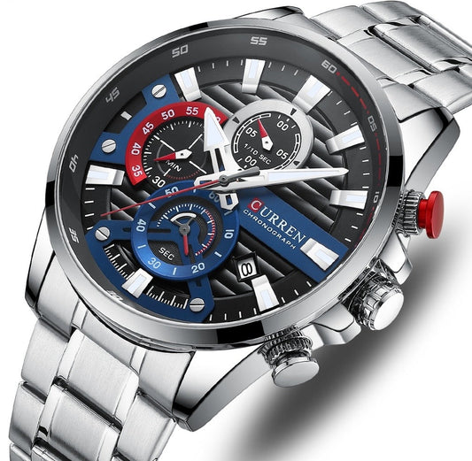 Curren Ambasador® orologio uomo acciaio