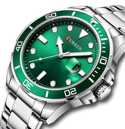 Curren Sub® orologio uomo acciaio