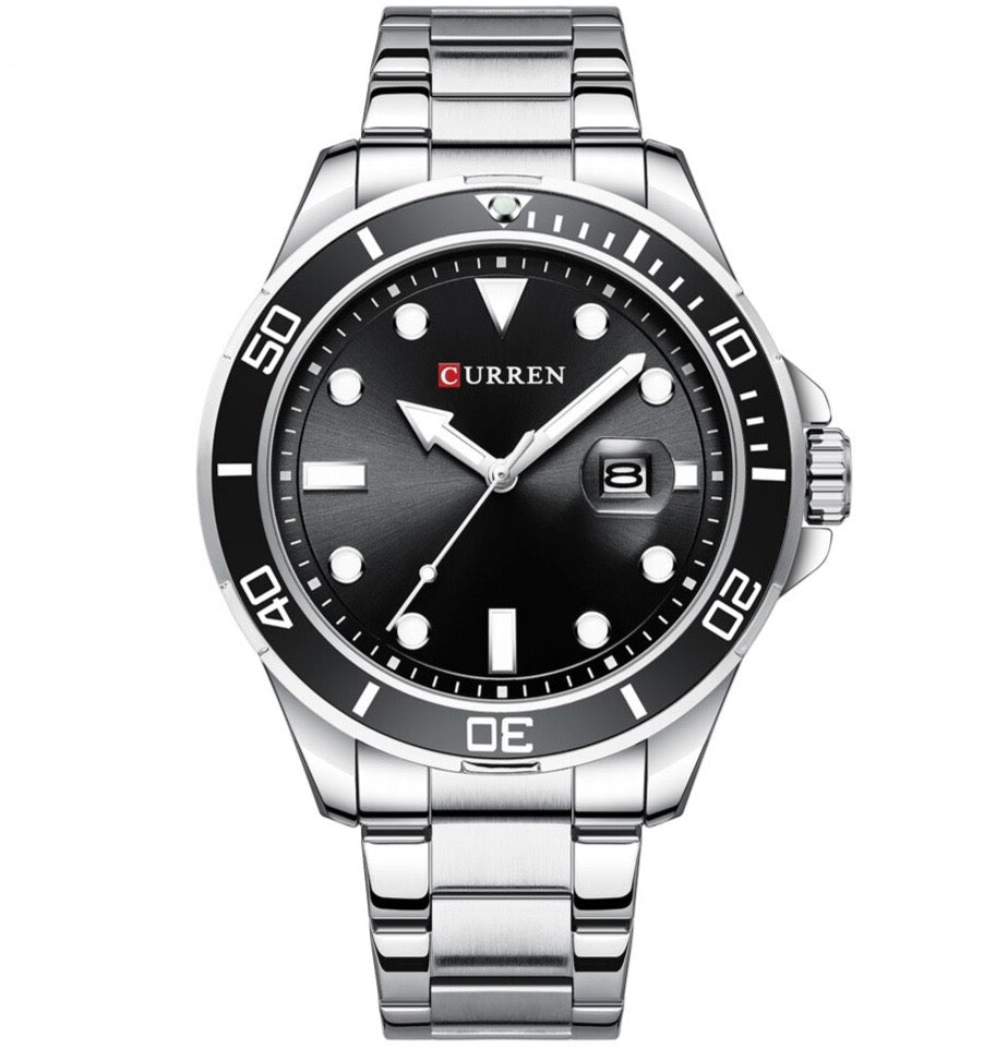 Curren Sub® orologio uomo acciaio