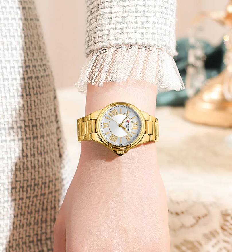 Curren Tulipano® orologio donna acciaio