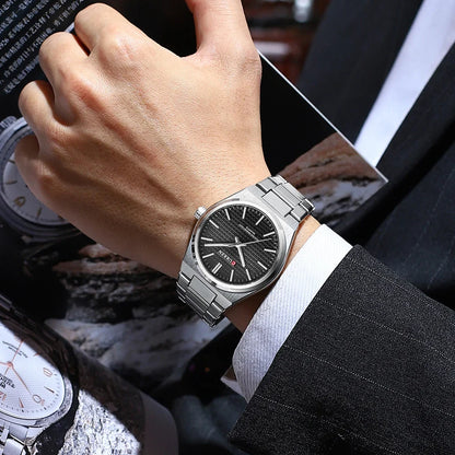 Curren Milano® orologio uomo acciaio