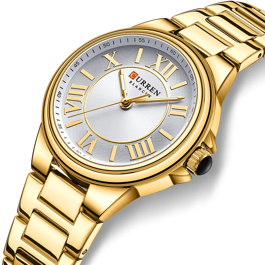 Curren Tulipano® orologio donna acciaio