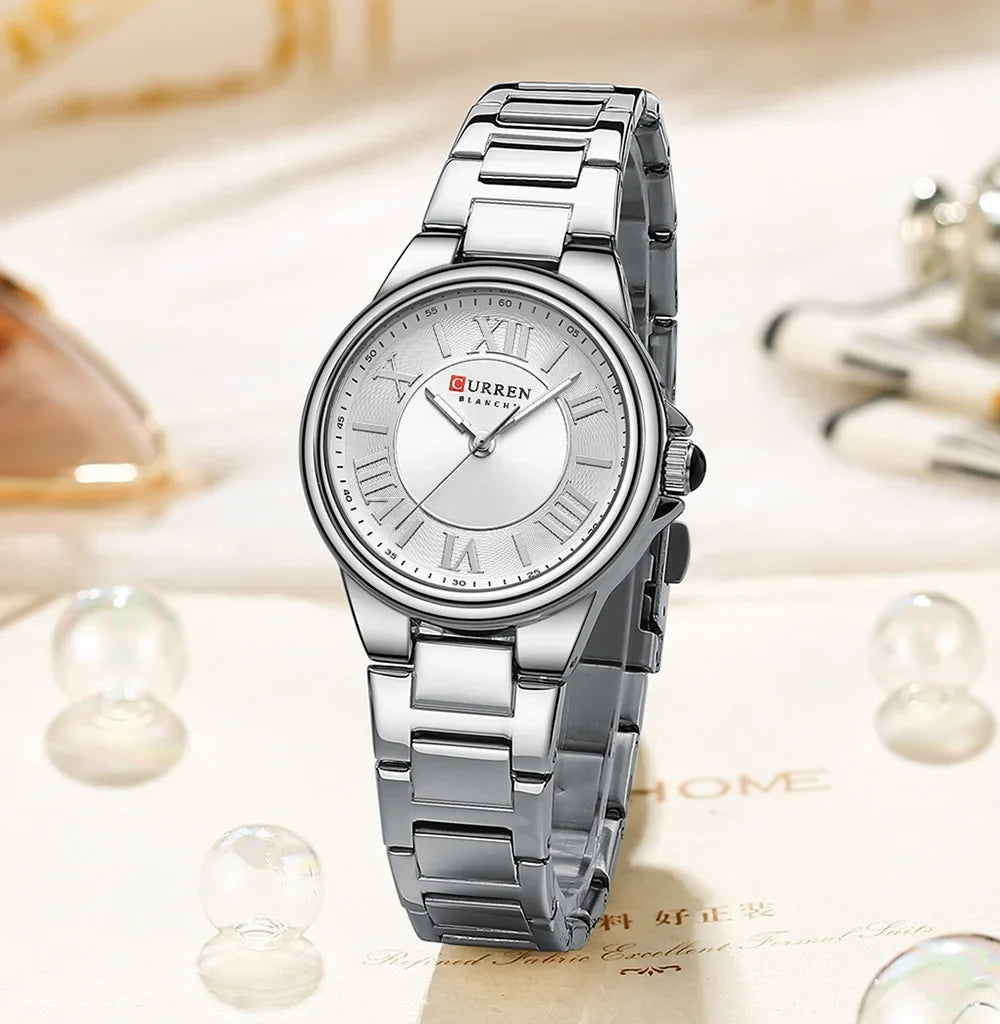 Curren Tulipano® orologio donna acciaio